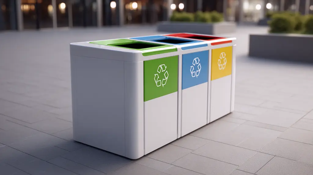 Lixeira para reciclagem